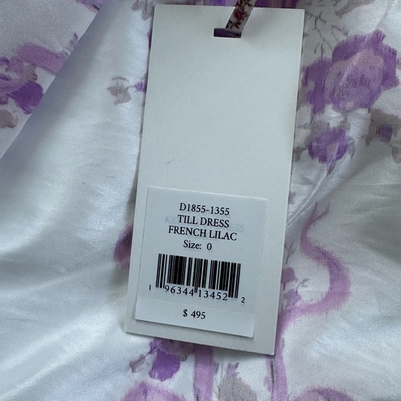 LOVESHACKFANCY TILL DRESS. SIZE 0 - Picture 5 of 6